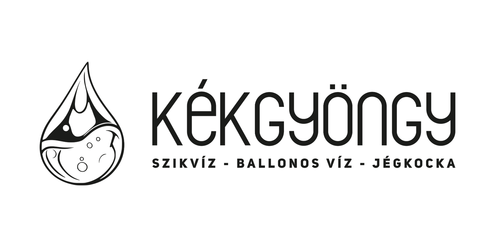 Kékgyöngy Szikvíz - sötét